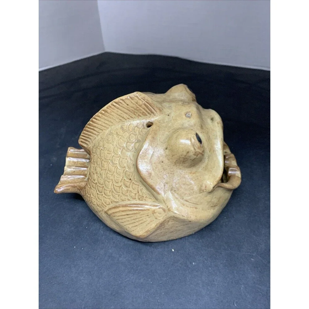 Vintage Fish Pottery Ashtray
